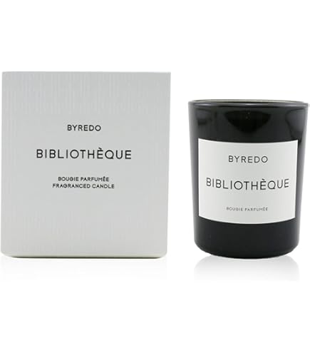 Amazon.co.jp: BYREDO Bibliotheque フレグランスキャンドル 8.4オンス